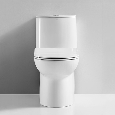Dual Flush Elongated One Piece Toilet 1.3Gpf Modern Ceramic Material
