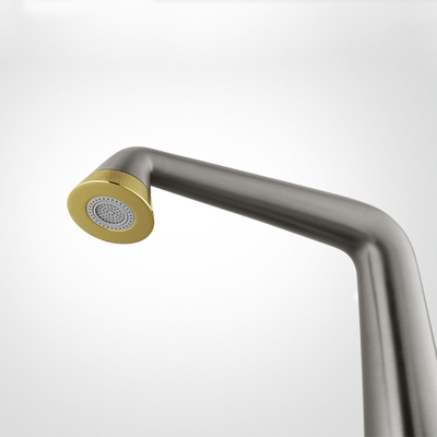 Two Handle Widespread Bathroom Sink Faucets Grey G1/2 Thread Size