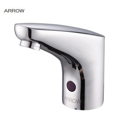 ARROW Modern Infrared Sensor Faucet with Ceramic Valve Core and Chrome Plating for Single Hole Mount