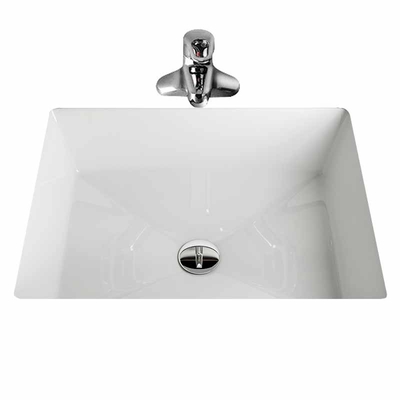 Ceramic Small Under Counter Wash Basin 495x395x196mm for Bathroom