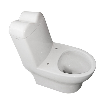 Children One Piece Toilets , S Trap Siphon Action Jetted Bowl